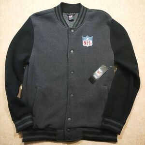 NFL Team Apparel Varsity Mens Fleece Button Down Jacket #C